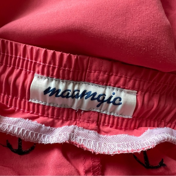 Maamgic Boat Anchor Swim Trunks Shorts L XL - Picture 5 of 8